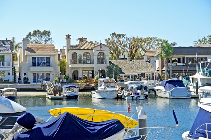 Balboa Island Homes in Newport Beach