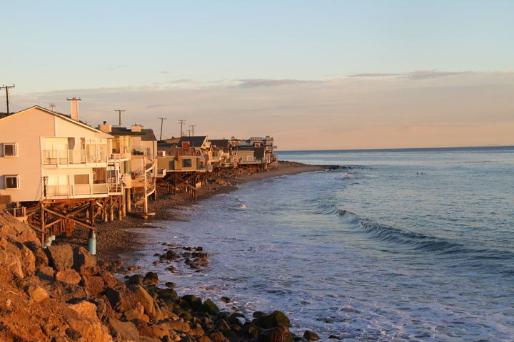 County Line Beach Front Homes For Sale in Malibu, California