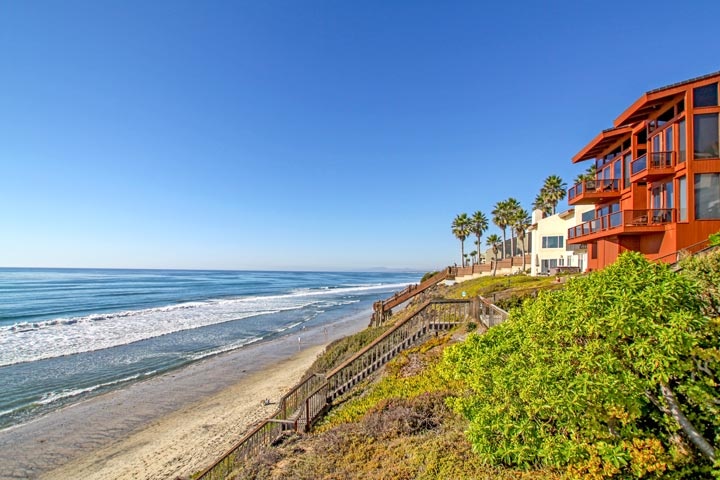 Encinitas Oceanfront Homes For Sale in  Encinitas, California