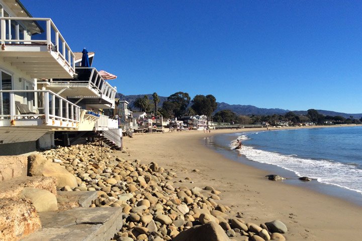 Santa Barbara Ocean Front Homes For Sale in Santa Barbara, California
