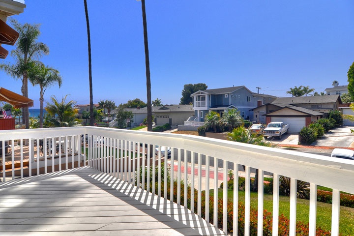 Image of Ocean View from a Southwest San Clemente Home Located at 119 W Avenida Gaviota