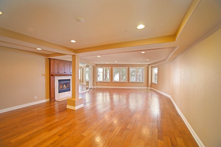 Image of a living room of a Vista Pacifica Villas condo in San Clemente, California