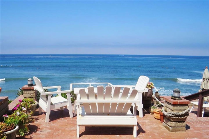 Oceanfront Views From 5201 Shore Drive in Carlsbad, California
