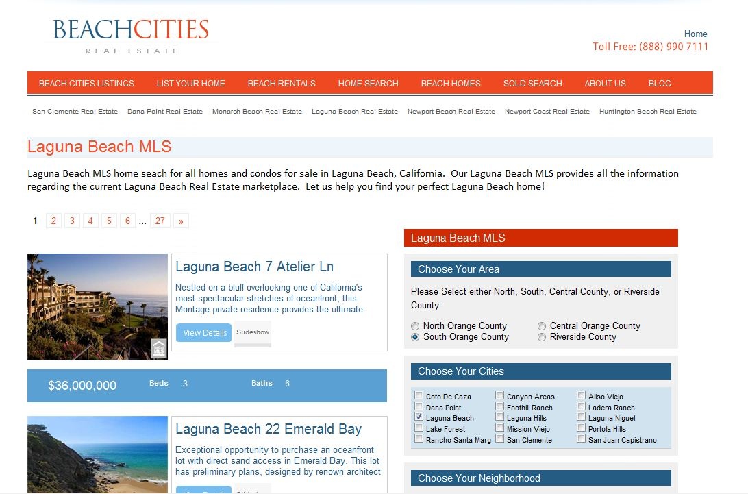 Laguna Beach MLS - Laguna Beach MLS Listings