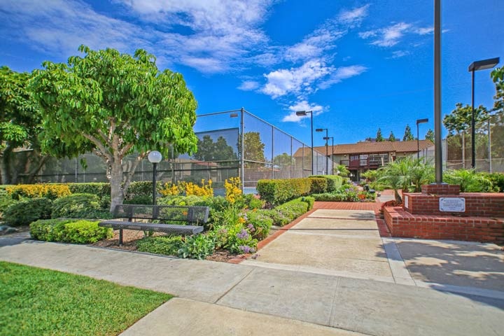 MacArthur Village Community Tennis Courts In Santa Ana, CA