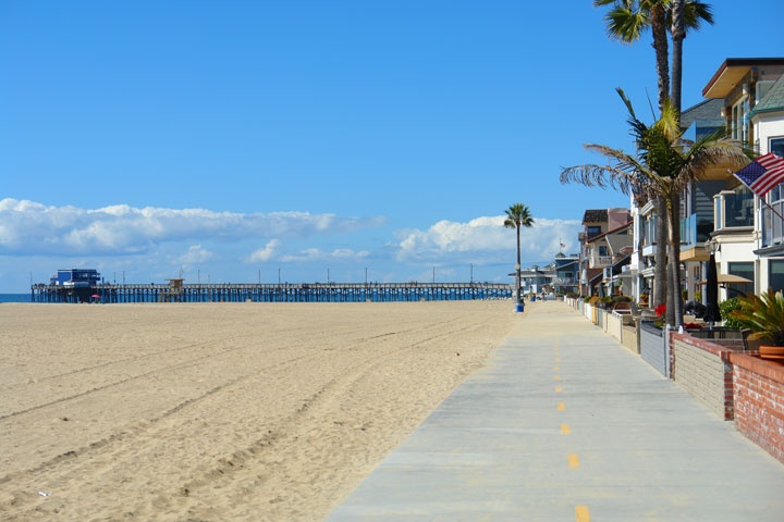 Newport Beach Pier View Home For Sale In Newport Beach, California