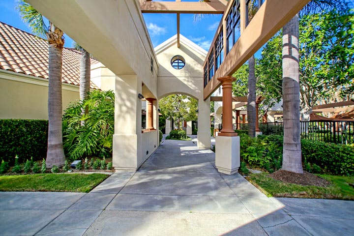 Marina Hills Clubhouse Entrance