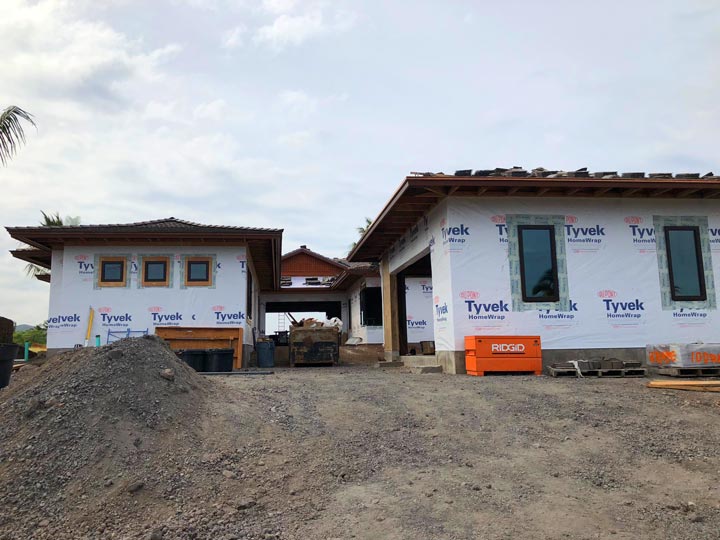Kulanakauhale Home Under Construction