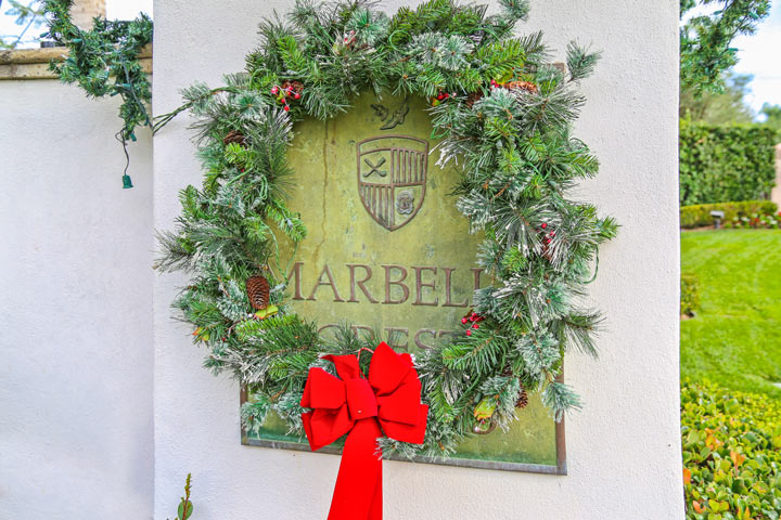 Marbella Crest Estates Sign