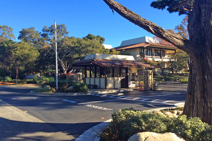 Montecito Shores Gated Entrance